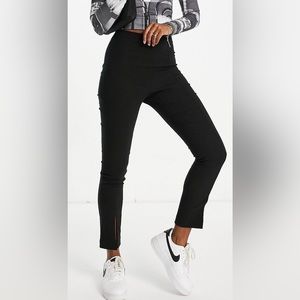 Miss selfridge leggings with from slit